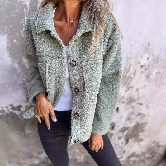 Chic Wool-Look Jacket