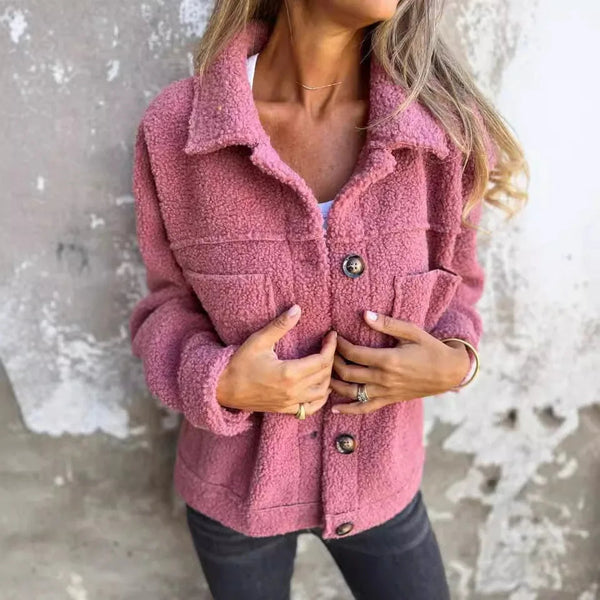 Chic Wool-Look Jacket