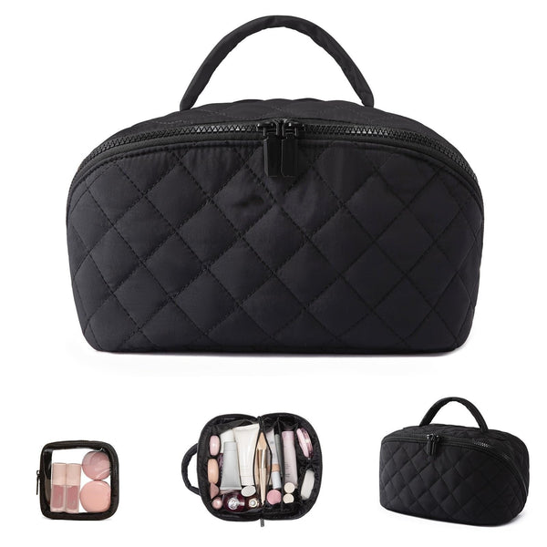 trendy travel makeup pouch